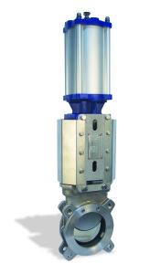 KGV-UDH-PNU Pneumatic Operation Uni-directional Resilient Seated Stainless Steel Knife Gate Valve